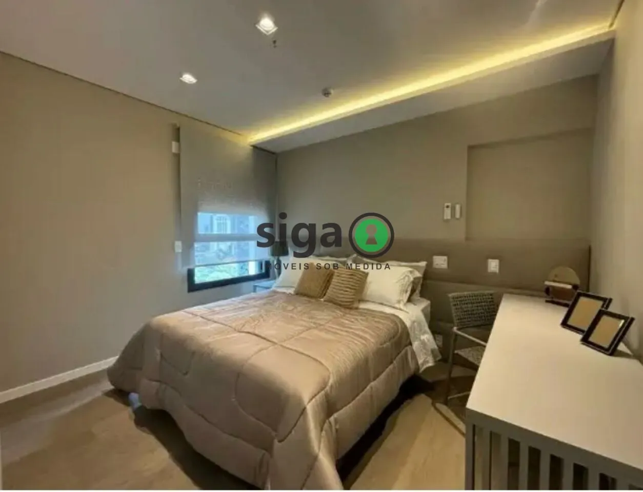 Imagem Apto para LOCAÇÂO ,MOBILIADO, com 77m²,1 suite, 2 vagas, no Brooklin