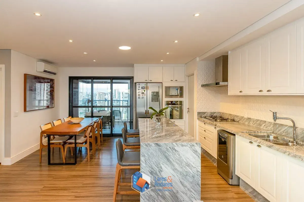 Imagem Apartamento para venda em Brooklin com 2 quartos, sendo 2 suítes, 106m²