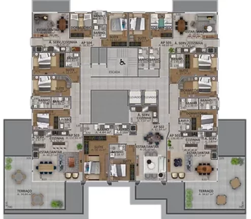 Imagem Único - Residencial - Apartamento à venda no bairro Zona Nova - Capão da Canoa/RS