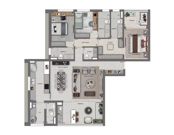 Imagem Apartamento Alto Padrão à Venda Na Vila Nova Conceição