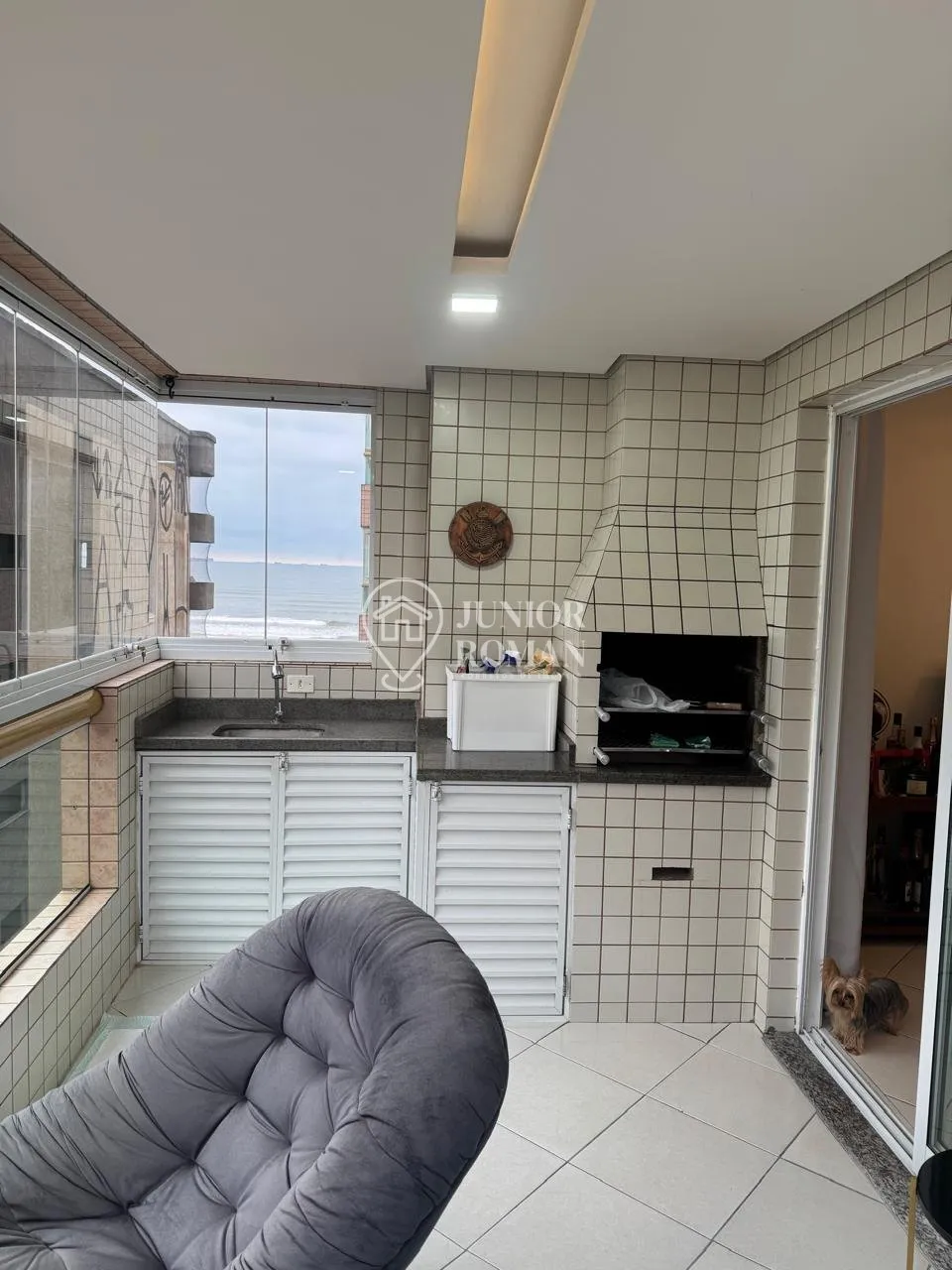 Imagem APTO 1 DORM FRENTE MAR | PRÉDIO PÉ NA AREIA | PORTEIRA FECHADA - PRAIA GRANDE/SP