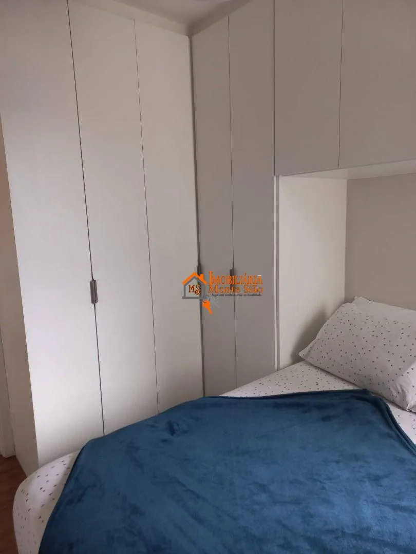 Imagem Apartamento com 3 dormitórios à venda, 56 m² por R$ 319.000,00 - Jardim São Domingos - Guarulhos/SP