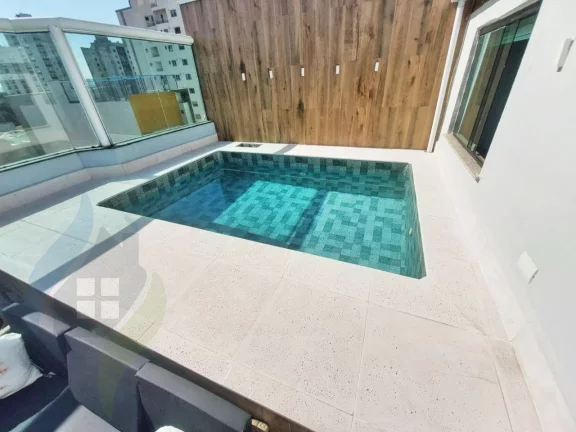 Imagem Cobertura de 3 dorms sendo 1 suíte, 3 vagas, Piscina privativa, Churrasqueira com 203m² em Rudge Ramos, São Bernardo do Campo