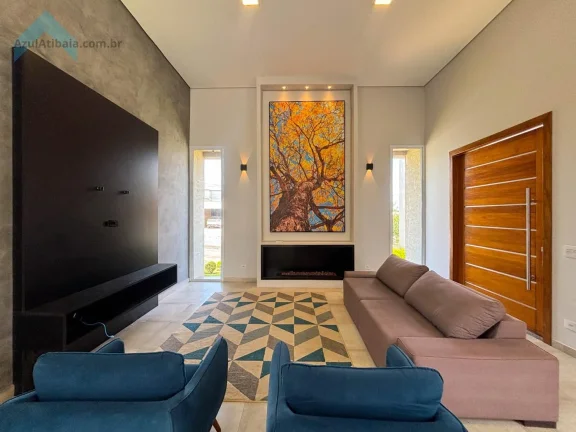 Imagem Casa térrea mobiliada com 3 suítes à venda no Condomínio