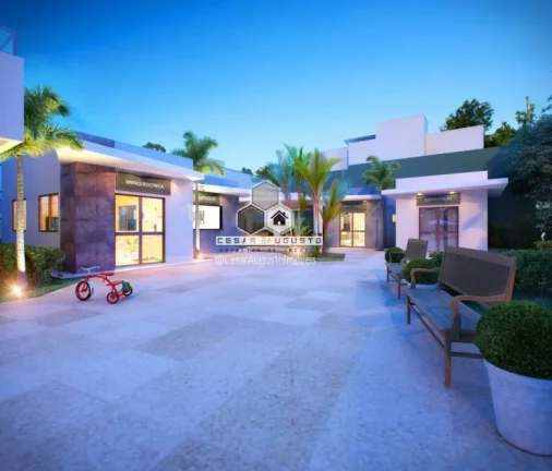 Imagem Oranje Park Eus?(C)bio - Casas duplex com 03 suítes em condominio no Eus?(C)bio