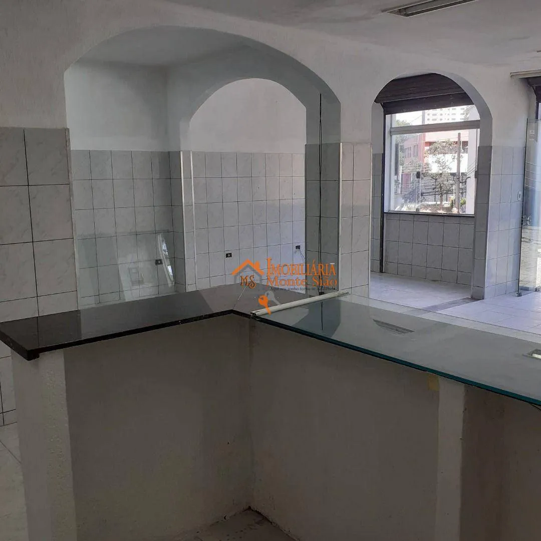 Imagem Salão para alugar, 135 m² ~ção R$ 5.710/mês - Centro - Guarulhos/SP