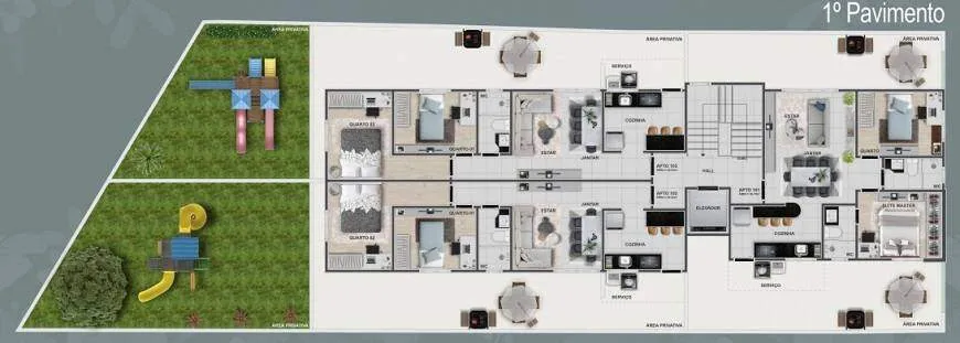 Imagem Cobertura duplex à venda, 3 quartos, 1 suíte, 2 vagas, Letícia - Belo Horizonte/MG