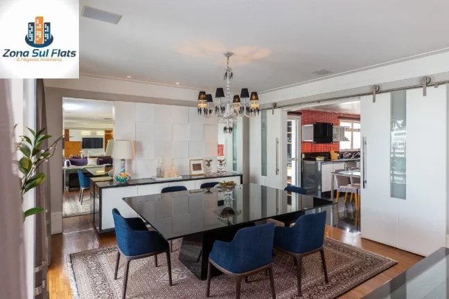 Imagem Apartamento Alto Padrão à Venda Em Moema Com 4 Suítes e 5 Vagas
