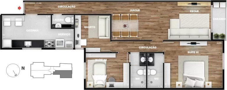 Imagem Cobertura RESIDENCIAL em Rio de Janeiro - RJ, Tijuca