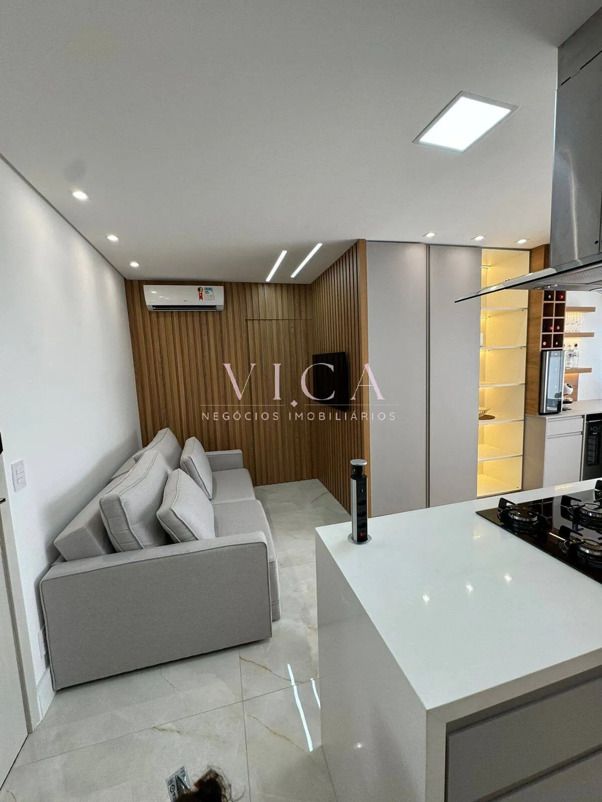 Imagem Alphaville | Aruana 64m² 2 suítes, mobiliado e gourmet R$ 1.140.000