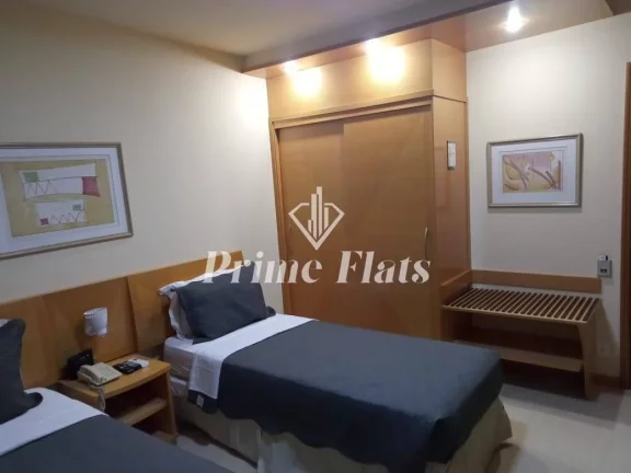 Imagem Flat disponível para locação no Hotel Intercity Interative Jardins, com 23m², 1 dormitório e 1 vaga