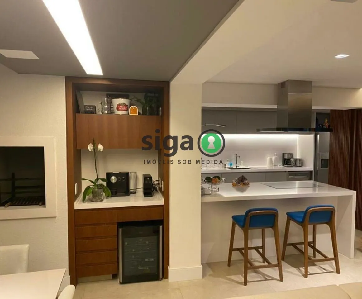 Imagem Habitarte 2 Brooklin - 128m² Mobiliado , 2 Suítes, 3 Vagas e Vista Privilegiada