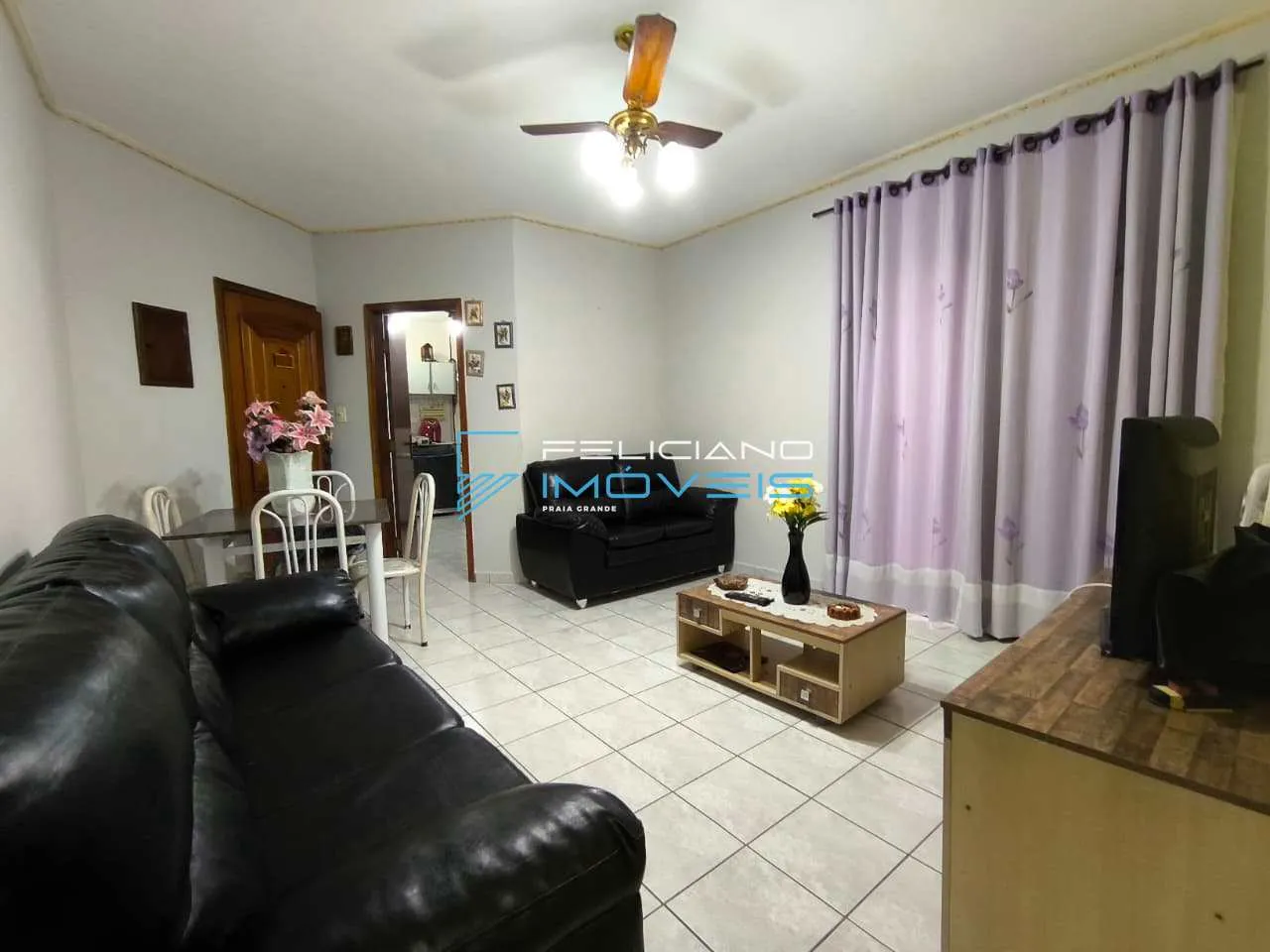 Imagem Apartamento com 2 quartos, Guilhermina, Praia Grande - R$ 450 mil, Cod: 7432