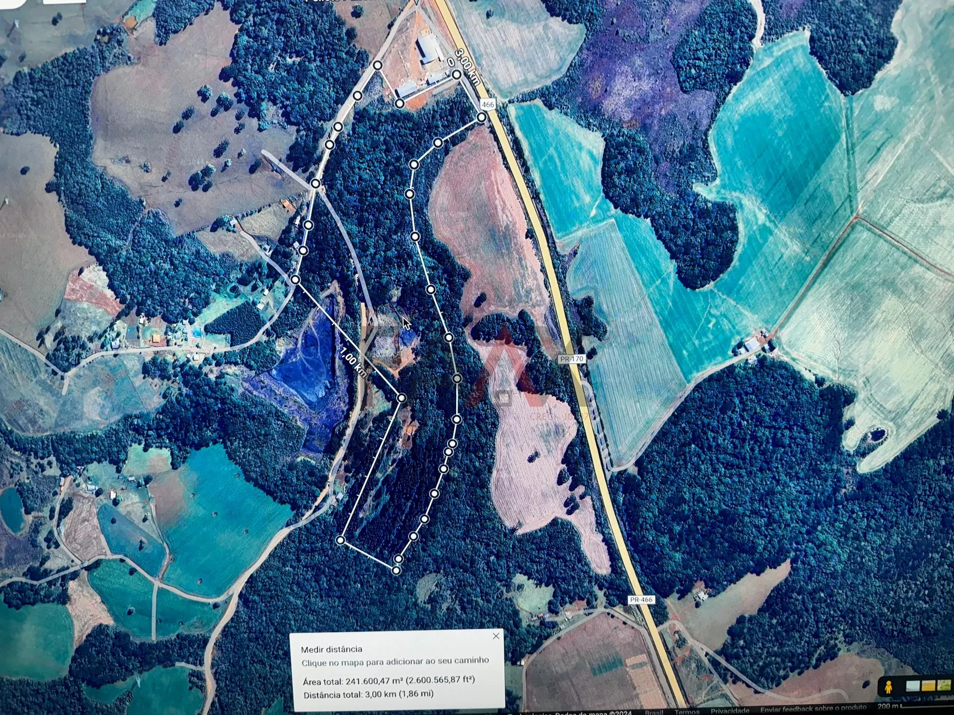Foto do imóvel Terreno à venda,230000.00m , PALMEIRINHA, GUARAPUAVA - PR