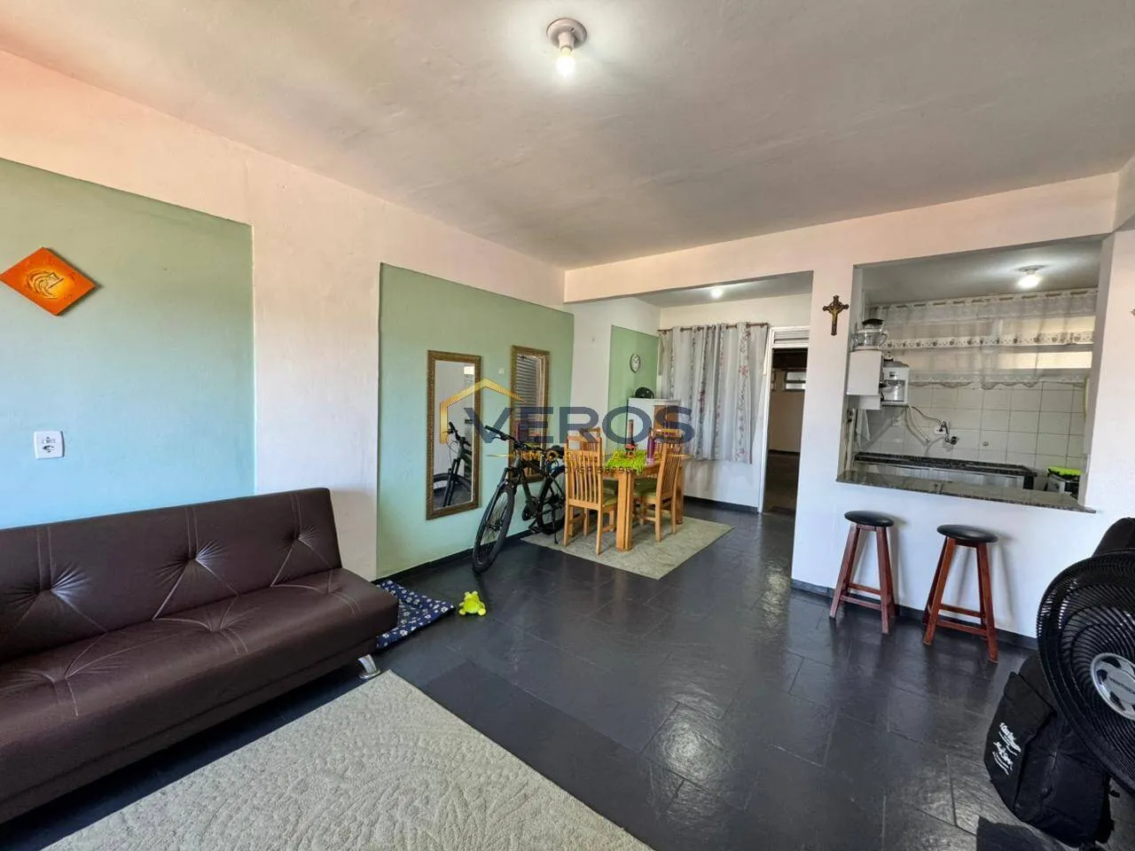 Imagem Apartamento na avenida da praia de 1 dormitório no Porto Novo