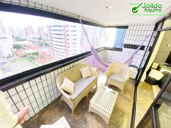 Imagem Apartamento 3 suítes, um por andar, seu apto dos sonhos na aldeota.