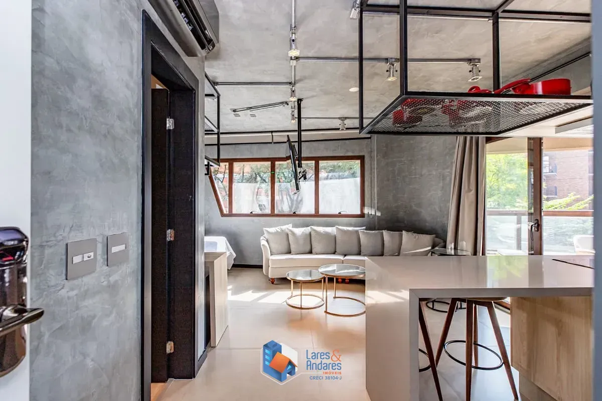 Foto do imóvel Apartamento para venda em Vila Olímpia com 1 quarto, sendo 1 suíte, 49m² em Rua das Fiandeiras