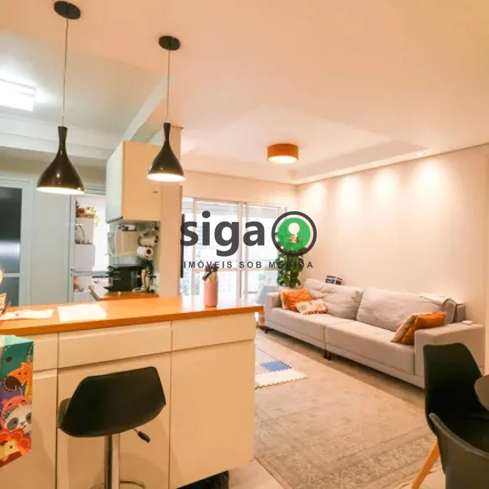 Imagem Apartamento Mobiliado com Suíte e Varanda no Melhor do Campo Belo.