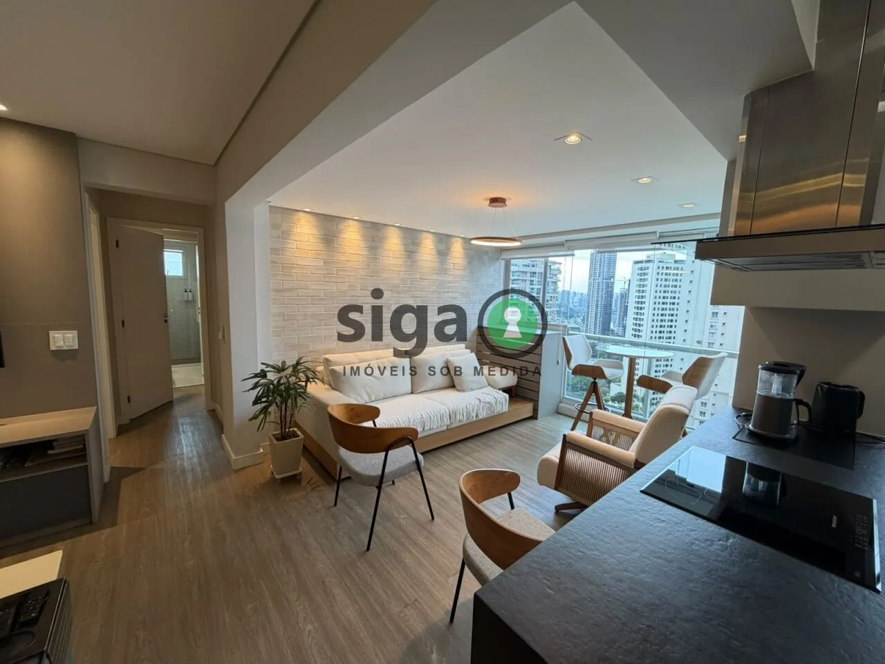 Foto do imóvel Apartamento a venda no Panamby, de 2 quartos e 2 vagas