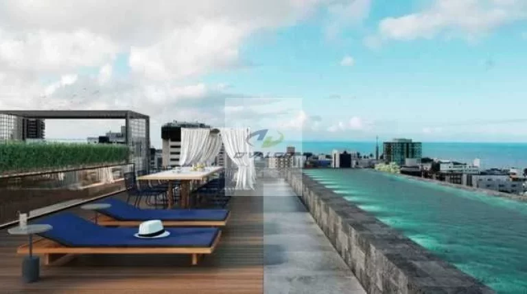 Imagem Vendo flat pronto, em prédio moderno na praia de Tambaú, com 60 m² e 1 vaga