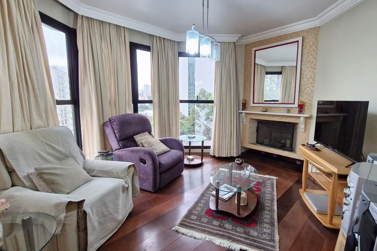 Foto do imóvel Apartamento para venda em Vila Andrade com 4 quartos, sendo 2 suítes, 219m2