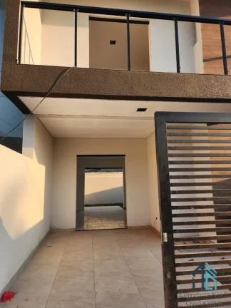 Imagem Sobrado novo 03 quartos c/suíte, arquitetura moderna, 2 quadras MAR, Nereidas em Guaratuba PR