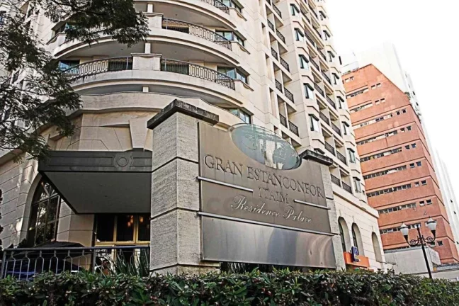 Imagem Flat disponível para venda no Gran Estanconfor Itaim, com 118,24m², 2 dormitórios e 2 vagas de garagem