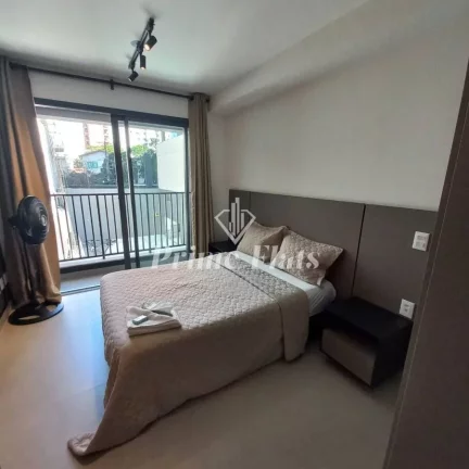 Imagem Flat disponível para locação no Edifício Go Campo Belo no Brooklin, com 25m² e 1 dormitório