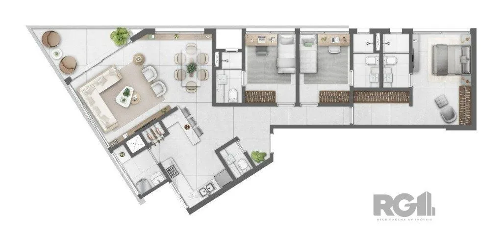 Imagem Apartamento em Centro
