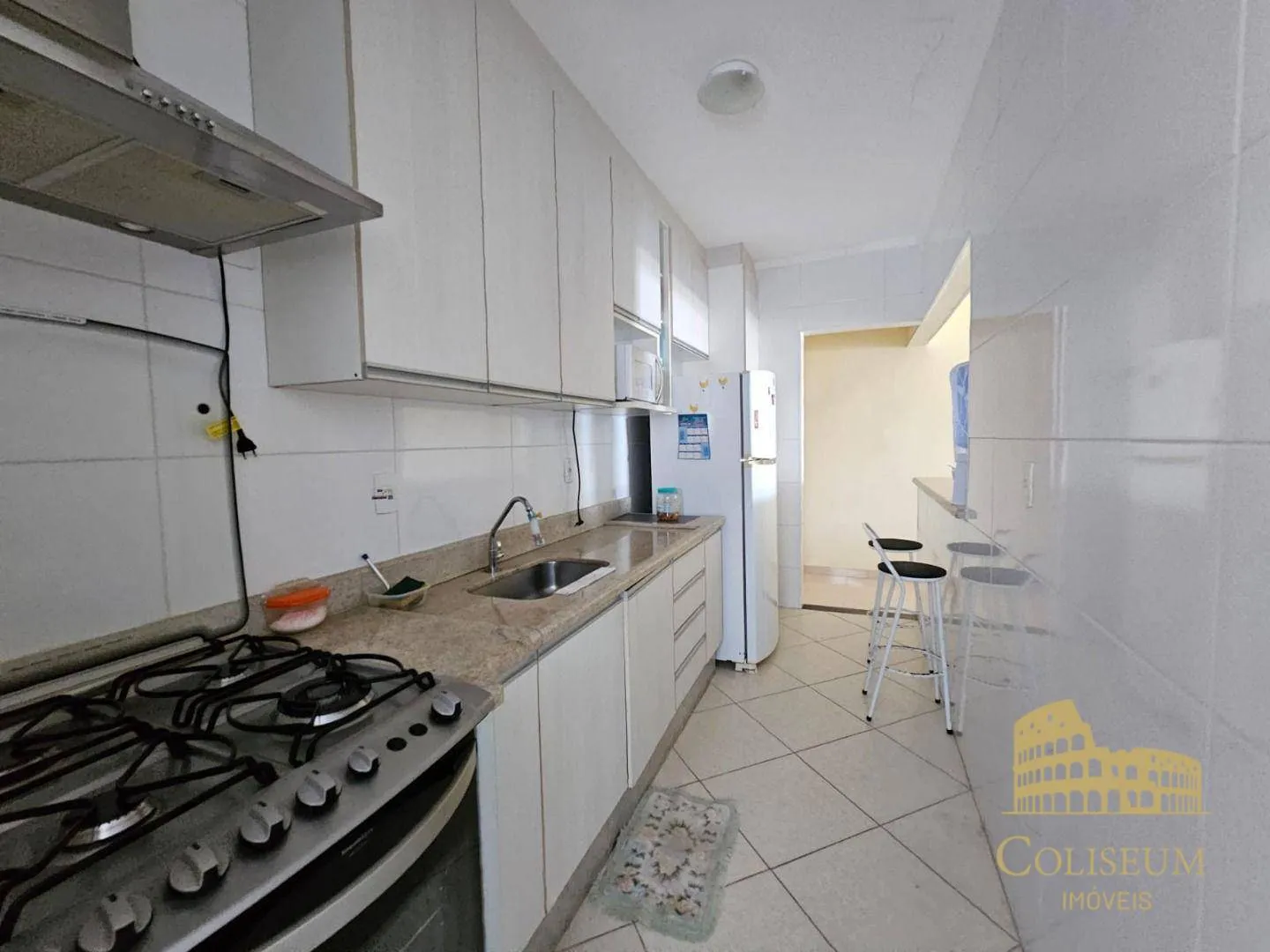 Imagem Apartamento com 2 dormitórios para alugar, 100 m² por R$ 4.500,00/mês - Balneário Flórida - Praia Grande/SP