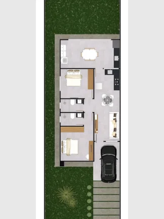 Imagem Casa De 2/4 C Suite Com Area De Lazer Em Senado Canedo