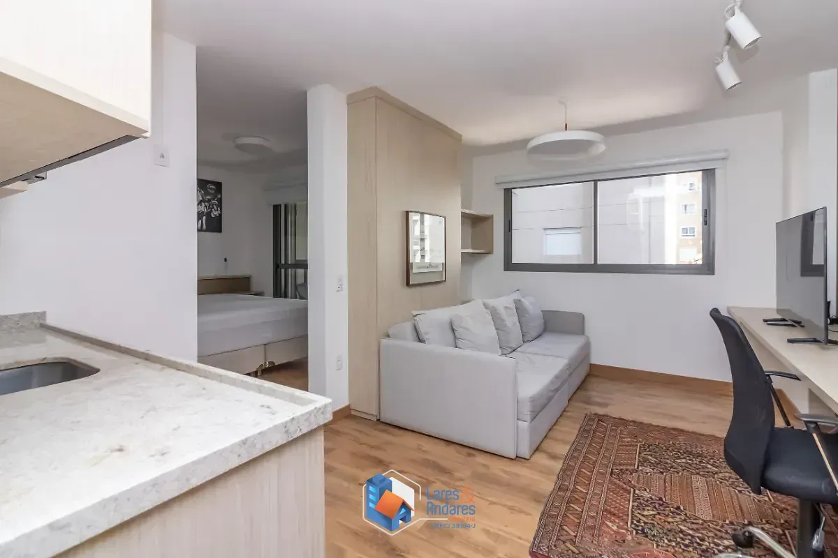 Imagem Studio para venda em Indianópolis com 1 quarto, 37m²