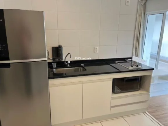 Imagem Apartamento para locação na Consolação, São Paulo-SP: 1 quarto, sala, banheiro e vaga de garagem!