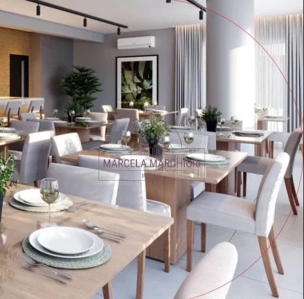 Imagem Ap 2 quartos, porcelanato, varanda gourmet, lazer completo, 1 vaga
