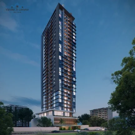 Imagem Apartamento à venda no Centro de Foz do Iguaçu-PR: 1 quarto, 1 banheiro, 1 vaga de garagem, 56,00m² de área.