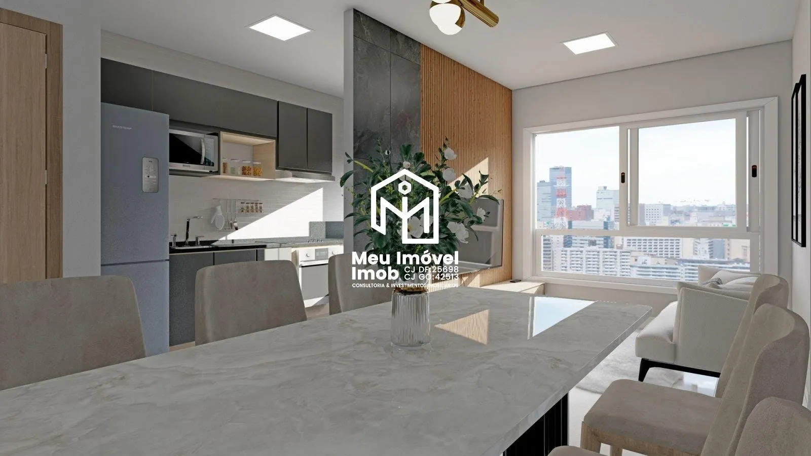 Imagem Residencial Paraty Samambaia Sul APTO 2 Quartos 1 Vaga 45m² Porcelanato