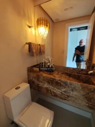 Imagem Apartamento de 110m² no Greenville, Salvador-BA: 2 quartos, 1 suíte, varanda gourmet com vista bosque. Reformado e finamente decorado.
