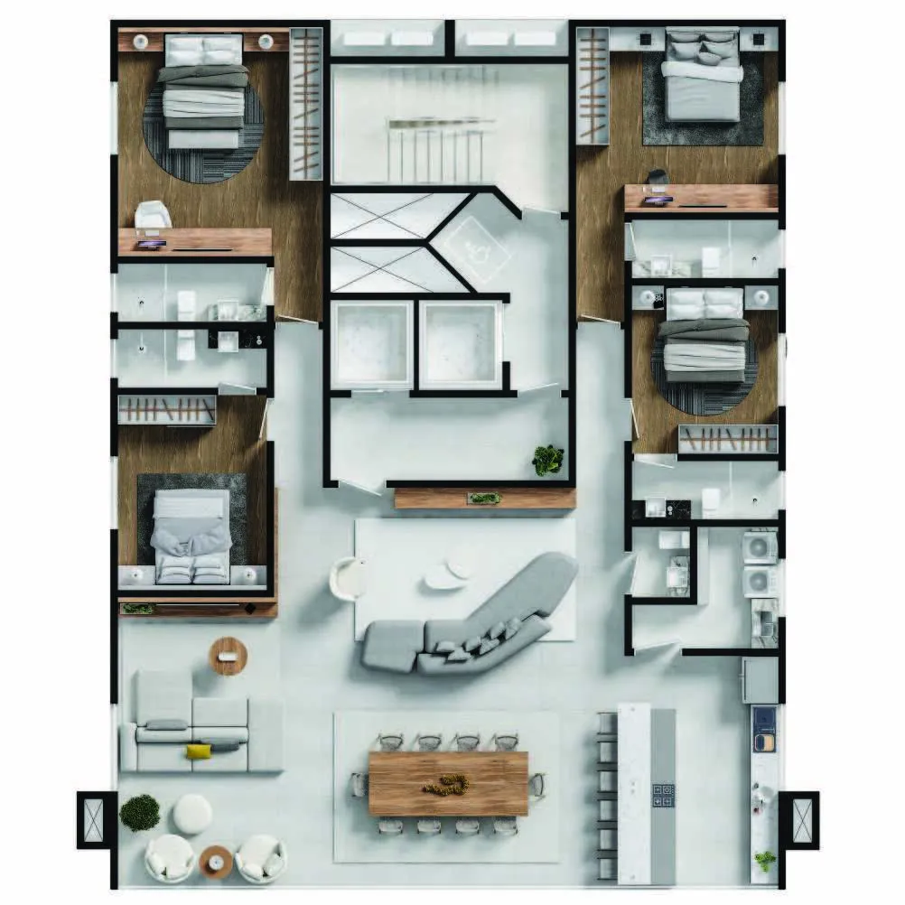 Imagem APARTAMENTO RESIDENCIAL em Balneário Camboriú - SC, Centro