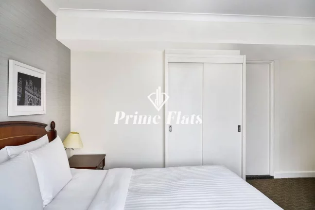 Imagem Flat disponível para venda no Marriott Executive Apartments São Paulo, com 43m², 1 dormitório e 1 vaga