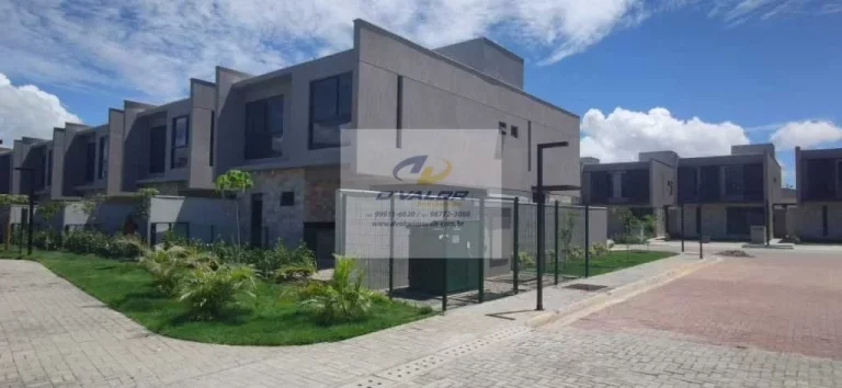 Imagem Vendo Casa Nova, em Condomínio Fechado, com 205m², 4 suítes, terraço gourmet e 3 vagas