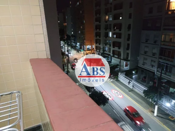 Imagem Apartamento com 2 dormitórios à venda, 87 m² por R$ 422.000 - Boqueirão - Santos/SP a uma quadra da praia