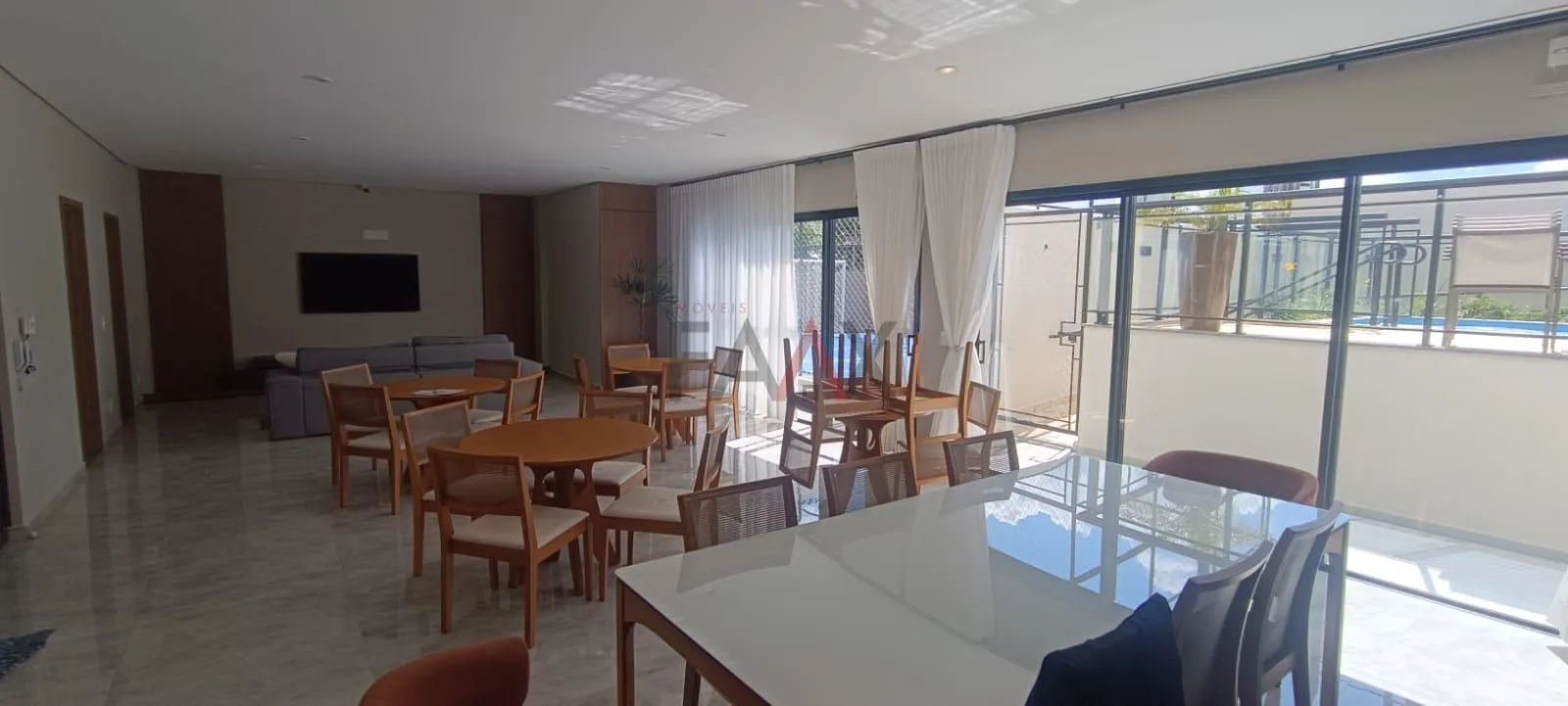 Imagem Apartamento para Locação no Vila Borghese com 3 Quartos e Lazer Completo