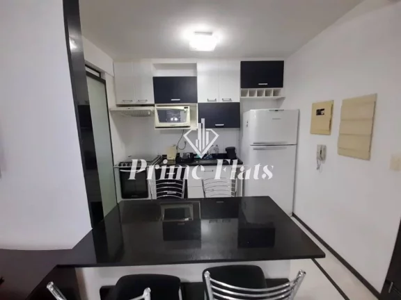 Imagem Flat disponível para venda no Condomínio Edifício Espaço Alpha com 45m², 1 dormitório e 1 vaga