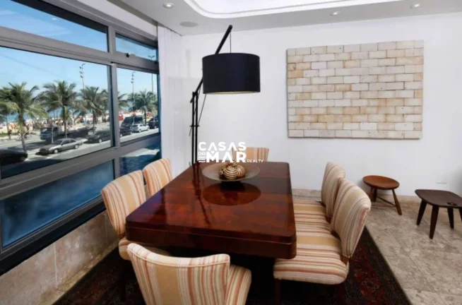 Imagem Apartamento de Luxo Frente Mar em Ipanema, RJ - 4 Quartos, 3 Suítes, 400m² - Mobiliado por Arquiteto Profissional