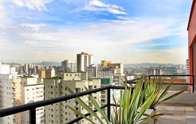 Imagem Flat disponível para locação no Travel Inn Conde Luciano em Santa Cecilia, com 42m², 1 dormitório e 1 vaga