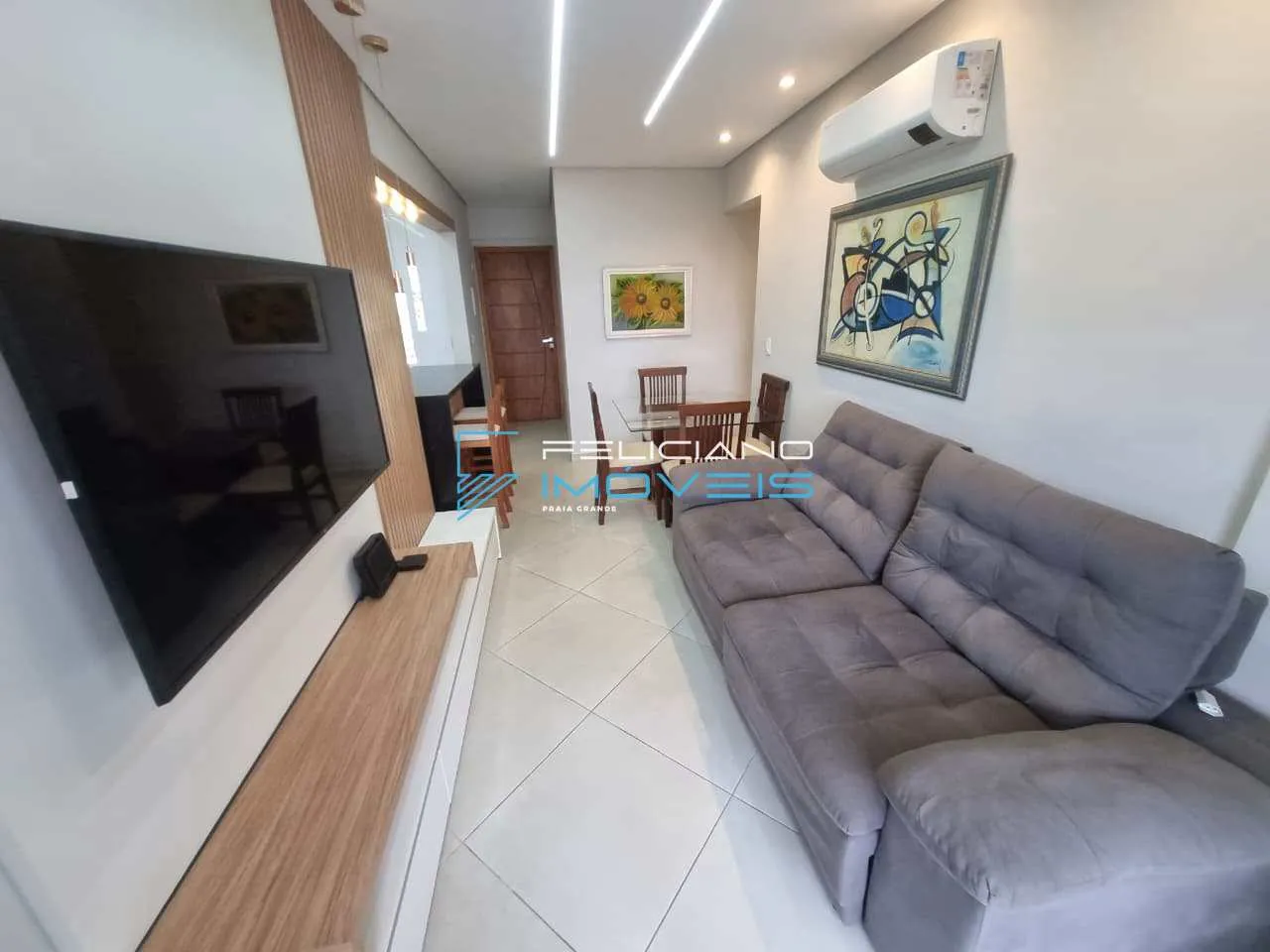 Imagem Apartamento com 2 quartos, Ocian, Praia Grande - R$ 635 mil, Cod: 7287