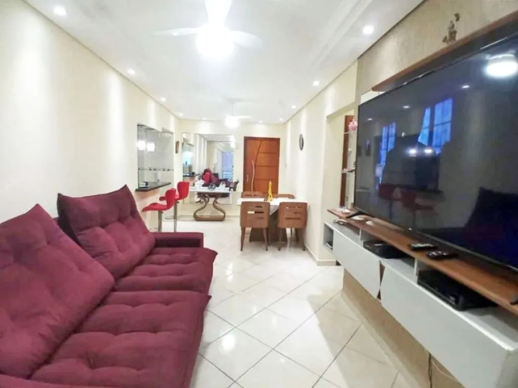 Imagem APARTAMENTO COM 85,00 m² - MARACANÃ - PRAIA GRANDE SP