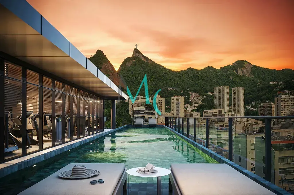 Imagem Apartamento à venda 1 Quarto 1 Suite 38.81M² Laranjeiras Rio de Janeiro - RJ | Céu Laranjeiras