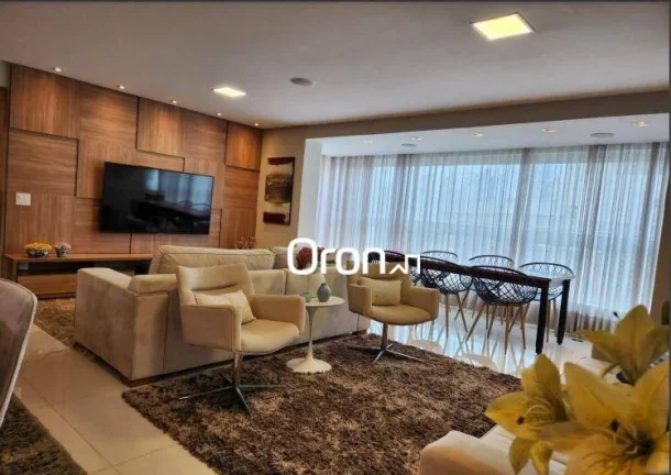 Apartamento mobiliado com 3 dormitórios à venda, 118 m² por R$ 1.350.000 - Alto da Glória - Goiânia/GO
