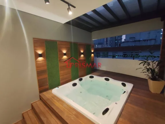 Imagem Cobertura penthouse na pompéia, Santos 3 vagas